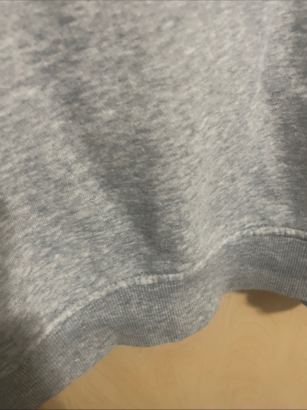 Old Navy Light Gray Boxy Crewneck Sweatshirt with Asymmetric Heart XXL - Picture 10 of 12